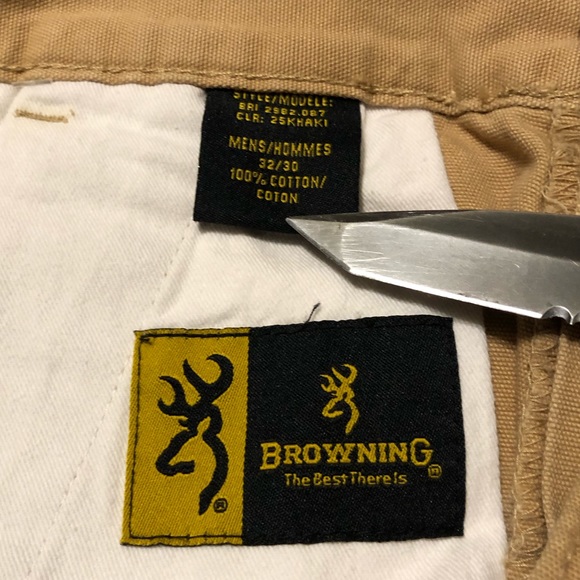 NWT Browning Rugged Outdoor Apparel Tan Pants Hunting Work Casual 32x29. - Picture 6 of 7